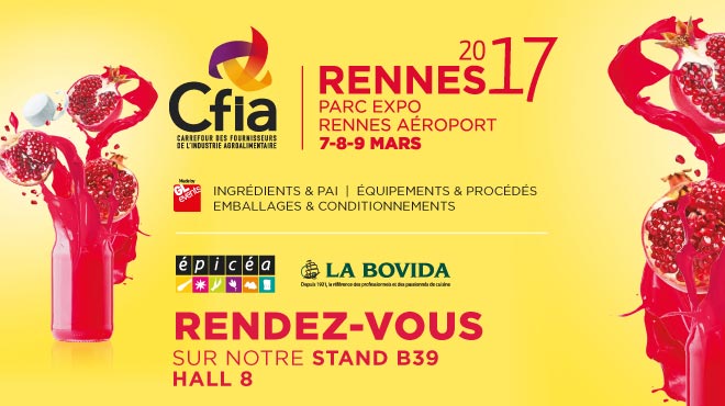 [Salon] LA BOVIDA et EPICEA présents au CFIA 2017